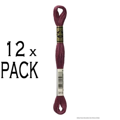 Immagine prodotto di 12 fili DMC Mouline Special, filo da ricamo, 117mc - 315, 6 fili, 8 metri