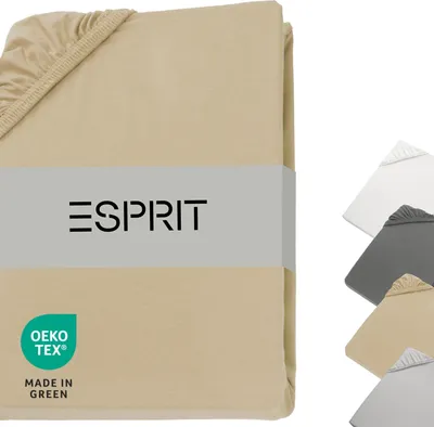 Image de ESPRIT drap-housse PREMIUM Beige 200 x 200 cm