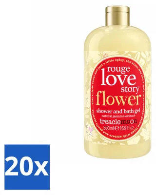 Obrázok produktu pre 20 kusov gélu na sprchovanie a mydla Treaclemoon One Ginger Morning – 500 ml – výhodný balík – 20 kusov