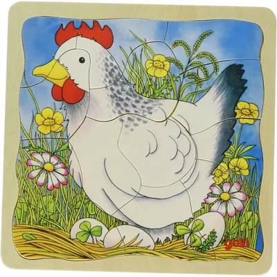 Immagine prodotto di Puzzle a strati Il pollo