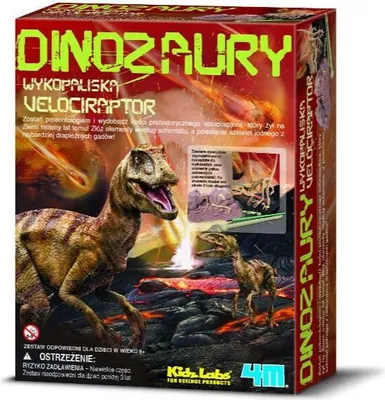 Produktbild von Wissenschaftliches Set. Velociraptor-Ausgrabung. – 4M