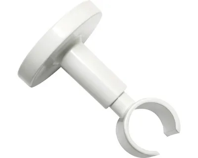 Produktbild von Gardinia Deckenträger für Ø 20 mm weiß 6 cm