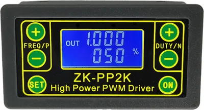 Zdjęcie produktu dla Napięcie robocze DC3.3-30V Częstotliwość 1Hz-150KHz Sterownik PWM dużej mocy Sterownik prędkości silnika Sterownik PWM i impulsowy sterownik dwutrybowy Ściemniacz LED 150W Cykl pracy częstotliwości impulsów Regulowany napęd