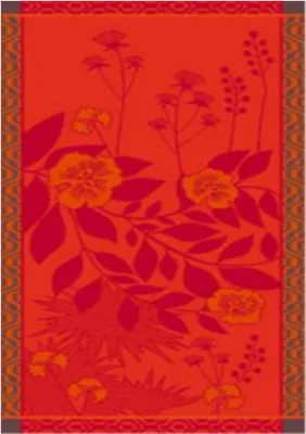 Produktbild von Strandtuch Ibiskus Ocean – Badetuch 90 x 160cm – 100% Baumwolle