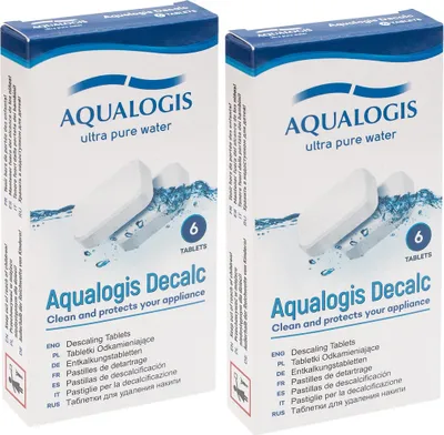 Produktbild von Aqualogis Decalc Entkalkungsset 6 Tabletten 2 Stück
