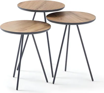 Produktbild von Wohnzimmer Set Kaffeetische 3x Beistelltische Designer Wohnzimmertische Tisch