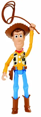Produktbild von Disney/Pixar Toy Story Wrangler Woody Figur, 10,2 cm