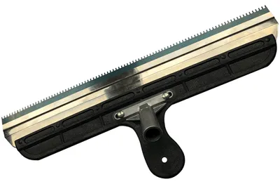 Zahnrakel 560 mm, schwarz beschichtet, Edelstahl