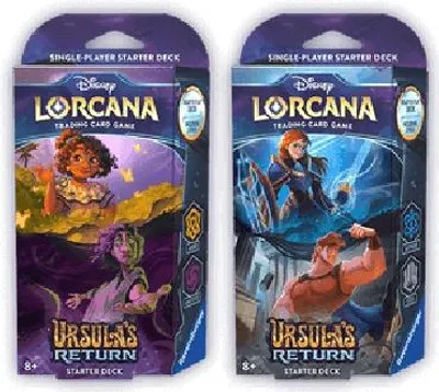 Immagine prodotto di Lorcana Ursulas Return: 2 Starter Deck Set