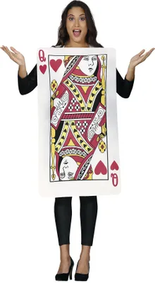 Imagen del producto de Disfraces de la Reina de Corazones, para mujer, talla M/L, talla L