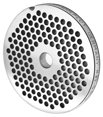 Produktbild von Fleischwolfscheibe, Lochscheibe aus Inox Stahl Größe 32 in 6,0 mm Bohrung von WolfCut