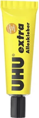 Produktbild von UHU extra Alleskleber lösemittelhaltig 31 g gelartig glasklar