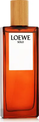 A bottle of Loewe Solo perfume.