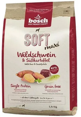 Immagine prodotto di Bosch Dog HPC Soft Maxi Bufalo d'acqua & Patata dolce 2,5kg