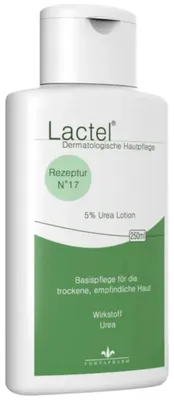 Zdjęcie produktu dla Lactel nr 17 – balsam z 5% mocznikiem do skóry suchej i wrażliwej, 250 ml