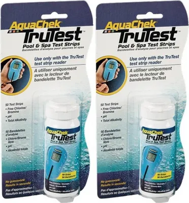 Produktbild von AquaChek TruTest 100 Digital Teststreifen (2 Dosen á 50 TestStrips)