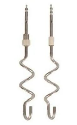 Image de Moulinex : fouets et crochets pétrisseurs pour batteur Powermix HM610, HM611, HM612, HM615, HT