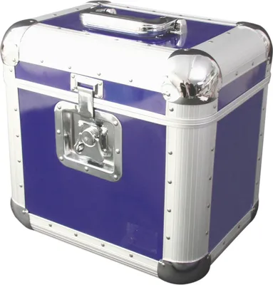 Produktbild von ROADINGER Platten-Case ALU 75/25, abgerundet, blau