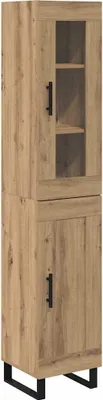 Image de Haut Armoire Chêne artisanal 34,5 x 34 x 180 cm