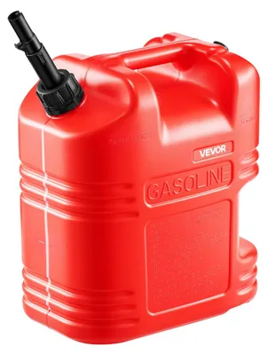 Immagine prodotto di Tanica di carburante VEVOR, 19 L, tanica di benzina con beccuccio e scala trasparente, portata massima 15 L/min, contenitore di liquidi per la maggior parte delle auto, moto, ATV e UTV, rosso, 1 pz.