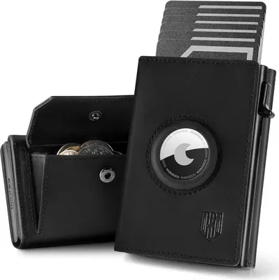 Produktbild von DODENSHA Airtag Wallet Herren XL Münzfach RFID Schutz