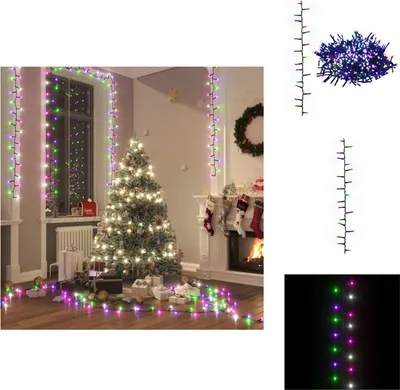Obrázok produktu pre vidaXL LED rozprávkové svetlá s 1000 LED diódami pastelové viacfarebné 25 m PVC - Vianočné osvetlenie