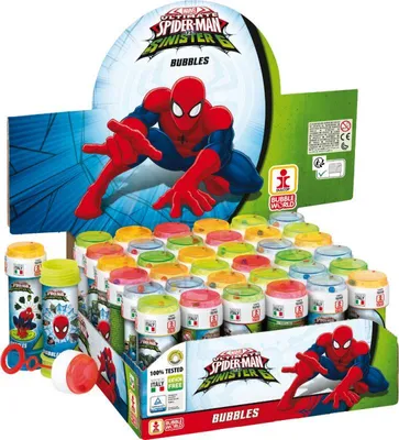 Obrázok produktu pre Mydlové bubliny 60 ml Spiderman