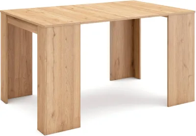 Produktbild von Ausziehbarertisch, 140x90x77cm, Für 6 Gäste, Esszimmertische, Eiche
