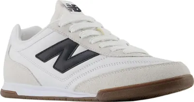 A single New Balance sneaker is shown from a side angle against a white background.