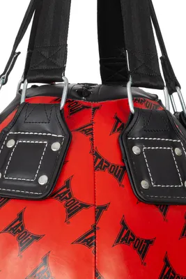 Productafbeelding van Bokszak van kunstleer, kleur zwart/rood, 65 cm, merk Tapout