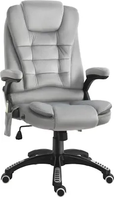 Produktbild von Famanu Ergonomischer Massagestuhl mit Verstellbarer Höhe - Schwarz