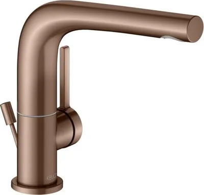 Immagine prodotto di KEUCO EDITION 400 Mitigeur monocommandé pour lavabo 150, orientable, avec garniture d'écoulement, 51505290000, 51505290000
