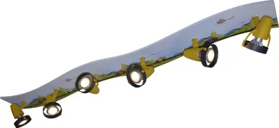 Produktbild von Niermann Leuchten Strahlerleiste Autos, XXL - Maße: 115 cm x 15 cm x 18 cm - Farbe: multicolor; 693