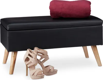 Obrázok produktu pre relaxdays 10025734_46 relaxdays Sitzbank schwarz