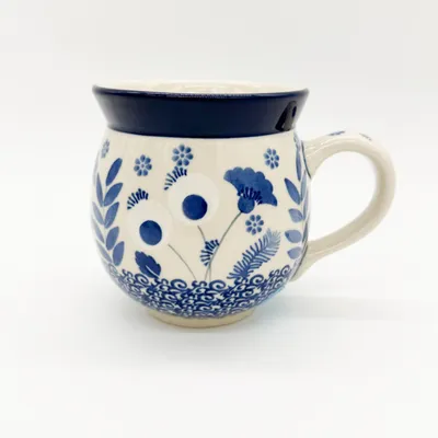 Produktbild von Becher Handgefertigte Bunzlauer Keramik Tasse Becher 300 ml