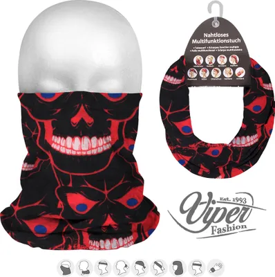 Produktbild von Multifunktionstuch Schlauchschal Halstuch Motorrad Mundschutz Fahrrad Bandana Nr.150