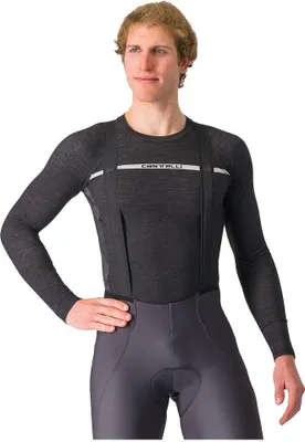 Produktbild von Castelli Merino Langarm-baselayer Schwarz S-M Mann Schwarz S-M