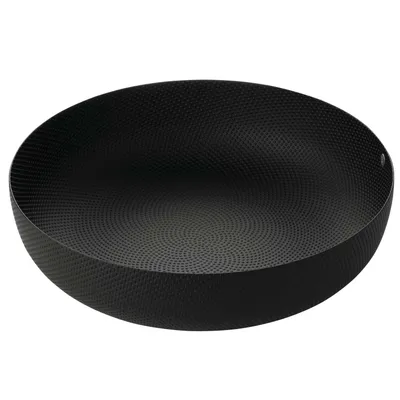 Produktbild von Alessi Round Basket Texture Black (Art.-Nr. JM17/24 BT, EAN 8003299430758)