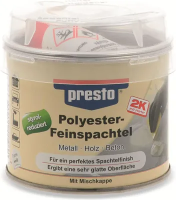 Produktbild von presto Polyester-Feinspachtel, 250 g