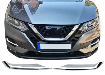 Produktbild von Listwa ozdobna zderzaka ze stali nierdzewnej do NISSAN QASHQAI II Facelift | od roku 2017