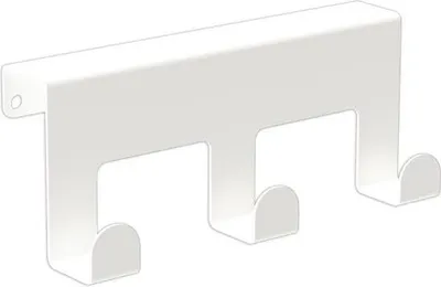 Produktbild von Innbee® Schubladentürhaken Türhaken Weiß Haken Metall Hakenleiste Küche Regal