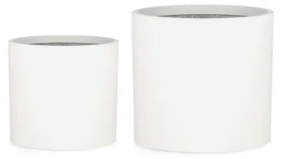 Zdjęcie produktu dla Blumfeldt Gendt, donica, donica górna, zestaw 2 sztuk, rozmiar L / XL, fibrestone, wewnętrzna / zewnętrzna