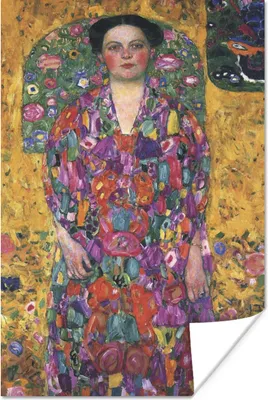 Produktbild von MuchoWow® Poster Porträt von Eugenia Primavesi - Gustav Klimt 60x90 cm - Wanddekoration