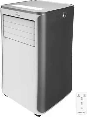 Obrázek produktu pro Přenosná klimatizace Cecotec s dálkovým ovládáním a čerpadlem de ForceClima 9400 Soundless Heating. 9000 BTU, LED displej, 5 režimů, odvlhčování, rozsah 20 m2