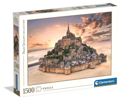 Immagine prodotto di Puzzle CLE 1500 HQ Il Monte SaintMichRising 31727