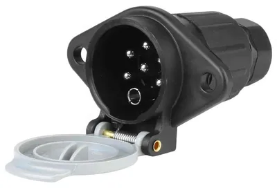 Productafbeelding van Gniazdo przyczepy 7 PIN, 24V, typ S, plastikowe