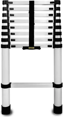 Obrázok produktu pre Drabest hliníkový teleskopický rebrík 9 st 2,6 m domov 125 kg