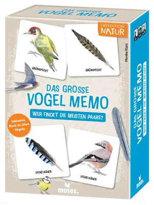Produktbild von Das große Vogel Memo