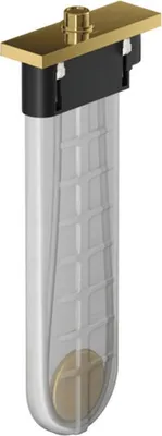 Zdjęcie produktu dla Hansgrohe sBox - Zestaw wannowy do główki prysznicowej, sBox, polerowane złote wykończenie 28010990
