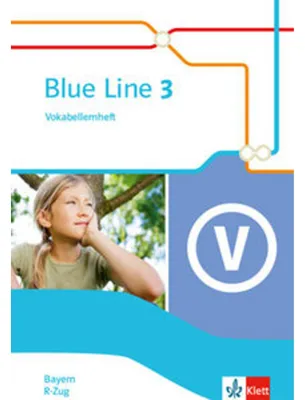 Produktbild von Blue Line 3 R-Zug. Ausgabe Bayern. Vokabellernheft Klasse 7